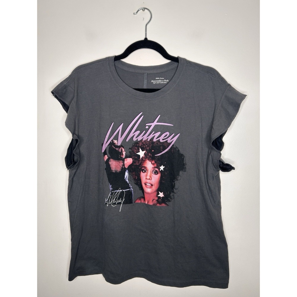 Abercrombie & Fitch Soft A&F Collection Whitney Houston Sleeveless Tee Medium - Picture 6 of 12